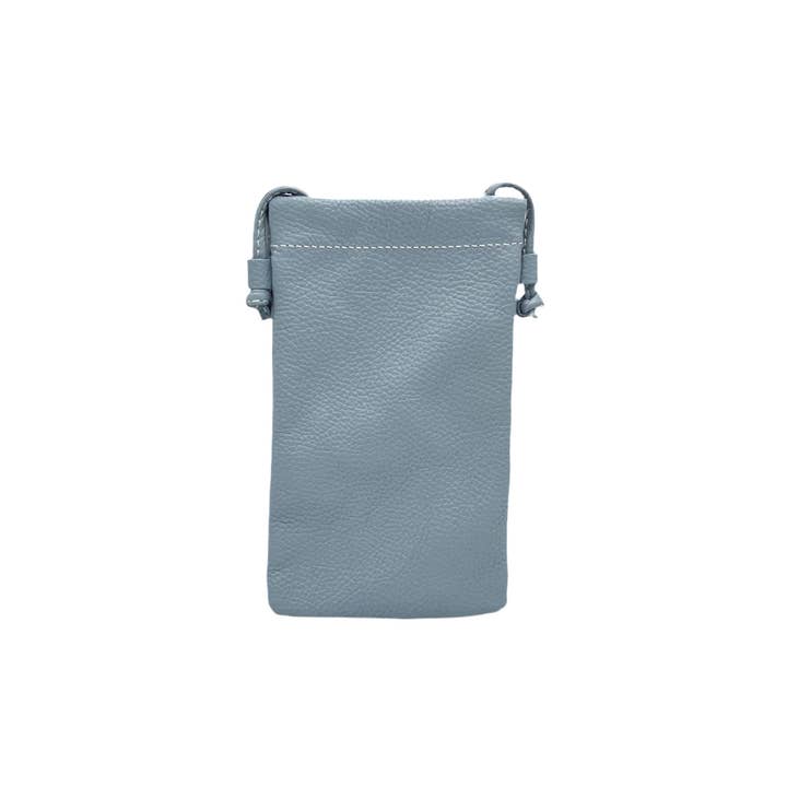 Suie Valentini srl - Wholesale Crossbody Bag - Women's - Genuine leather crossbody phone bag, Made in Italy, art. 1126283