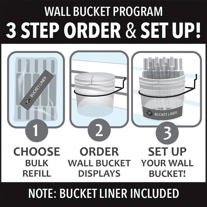 R&M International - Wholesale Sifter - Wall Bucket Refill Flour Sifter 3" /16