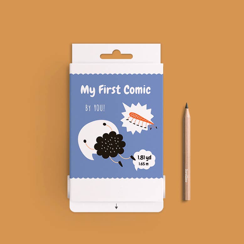 Scrollino – wholesale Målarbok - Barn och baby – Rolig aktivitetsbok för barn - Scrollino My First Comic