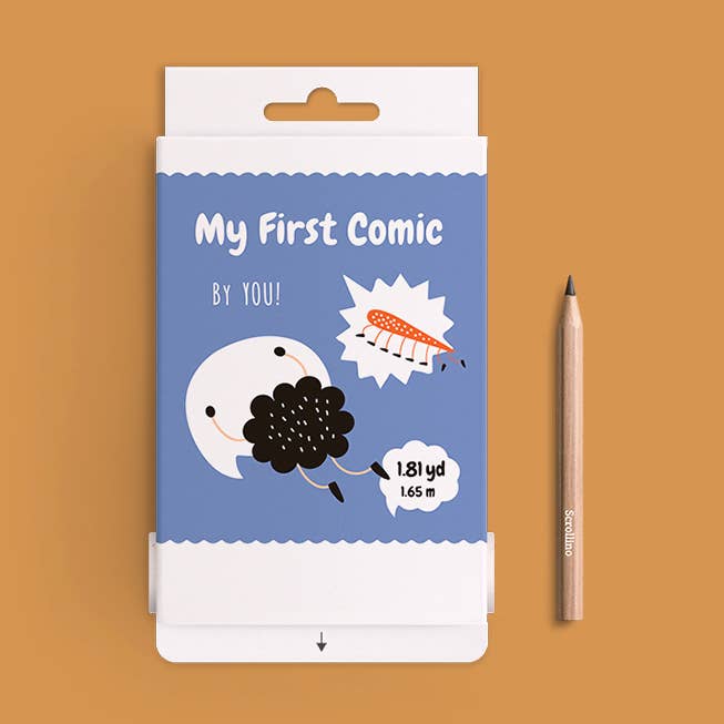 Scrollino – wholesale Målarbok - Barn och baby – Rolig aktivitetsbok för barn - Scrollino My First Comic0