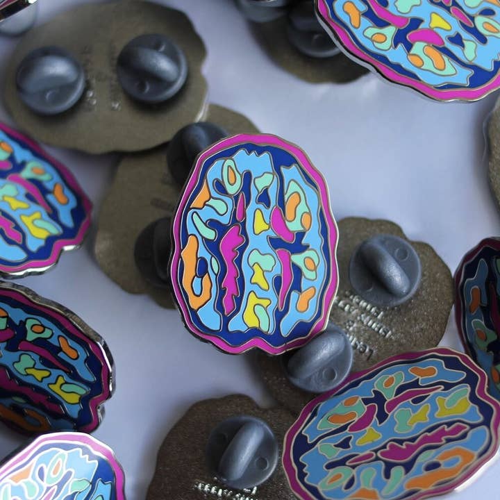 Neuro Blooms – Großhandel Anstecker/Button – ADHS-Emailstifte