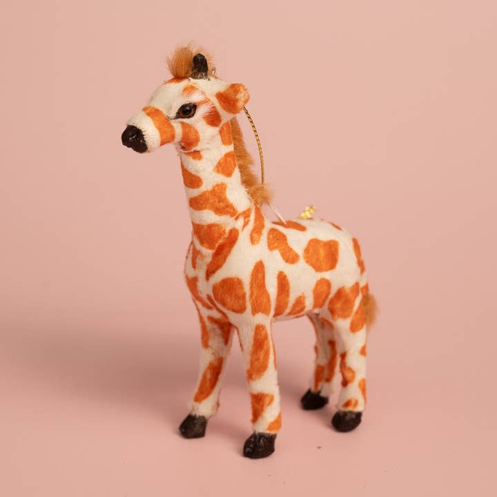 Ornamento di Natale a forma di giraffa da appendere per la vendita all'ingrosso da parte di LINSPIRE