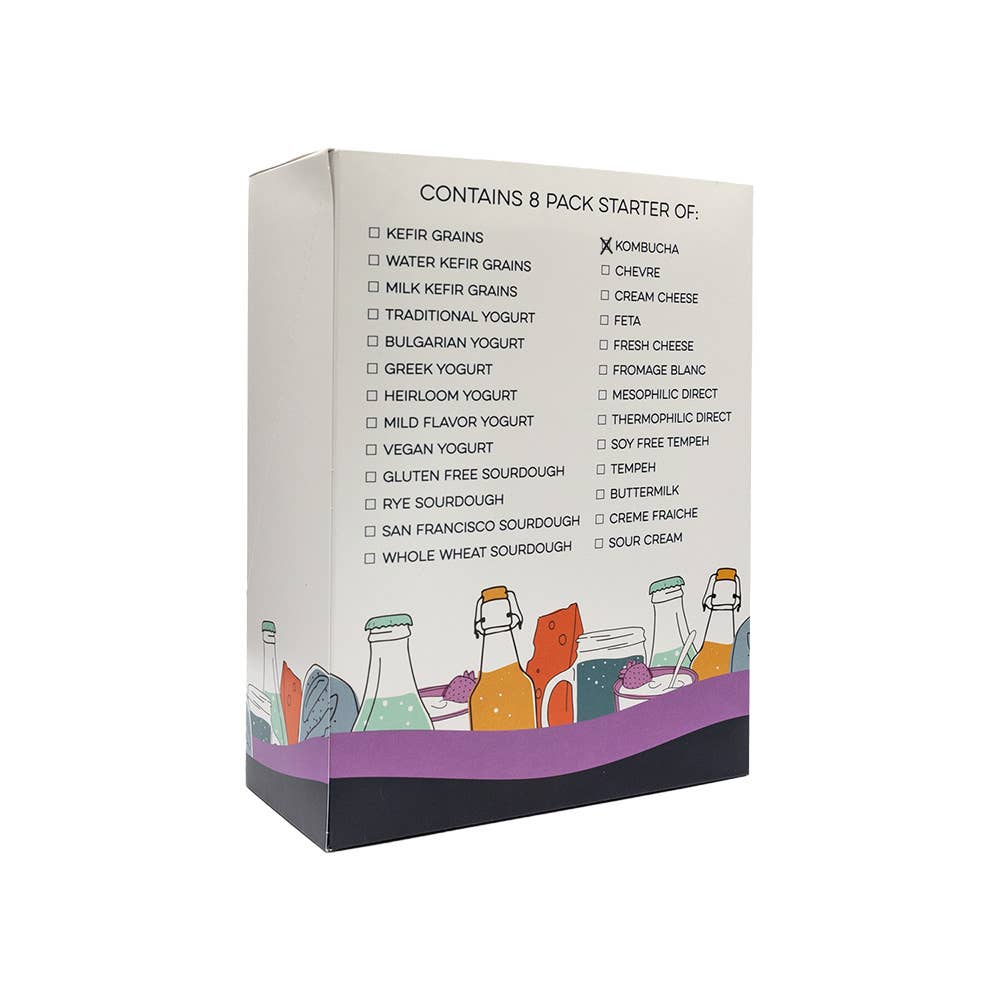 Cultures for Health - Wholesale DIY Food Kit - Organic Kombucha Starter Culture 4