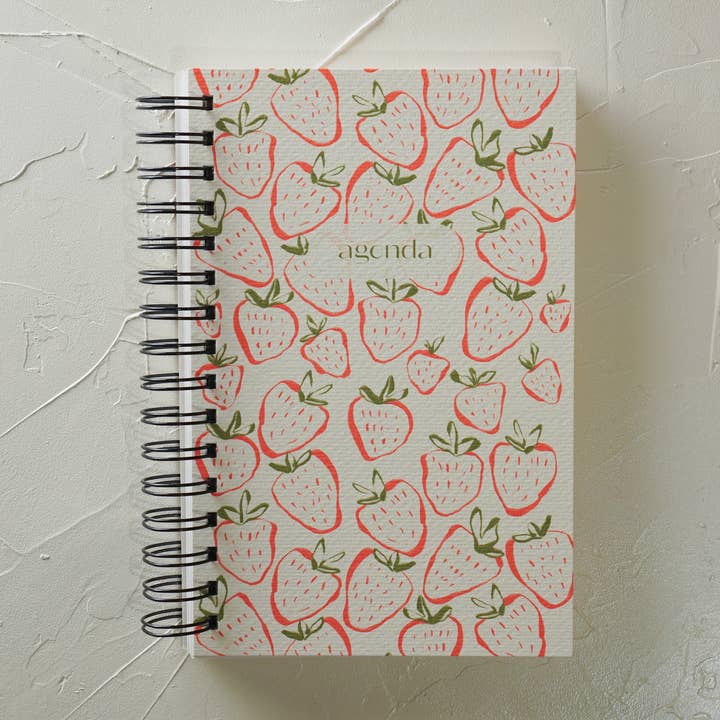 Agenda Semanal Strawberry por atacado de Tortoise Designs