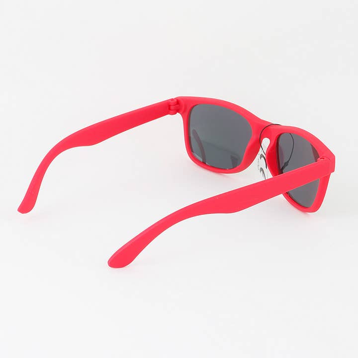 MIX KIDS Bright Matte Mirrored Sunglasses for wholesale on Faire