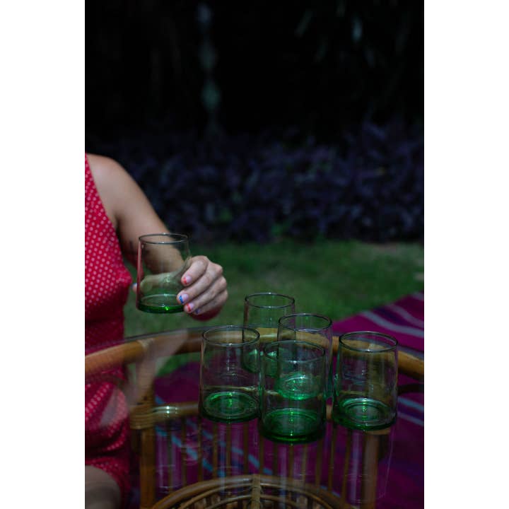 Voyage - Wholesale Cocktail/Liquor Glass - Moroccan Cocktail Glass Green (24)9