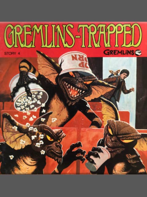 GREMLINS, Magnet, Button, Fridge, READ ALONG, STORY 4 for wholesale by Ba Ba Buttons