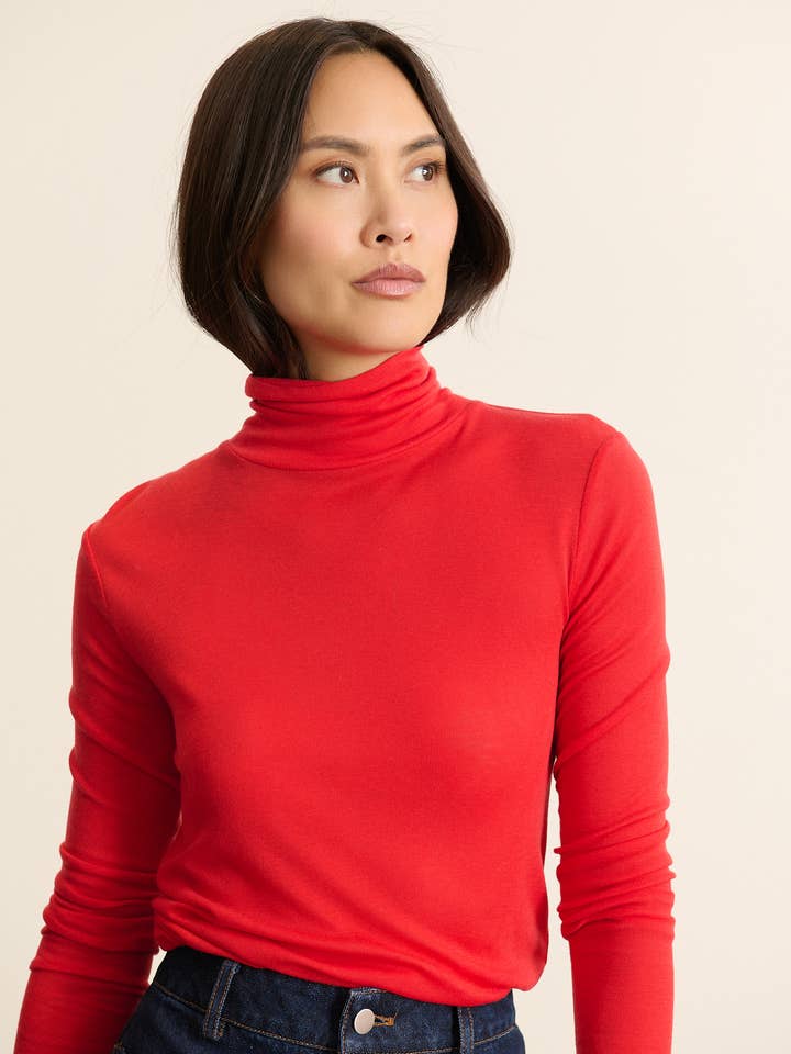 Jersey turtleneck - BERNE for wholesale by Garance Paris