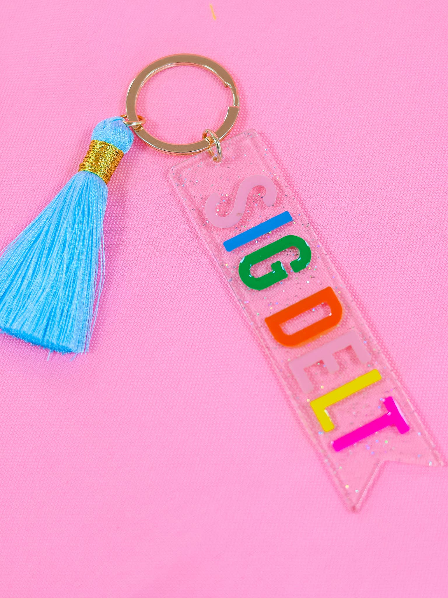 Duo Threads - Wholesale Keychain - Women's - Tassel Sorority Key Fob15