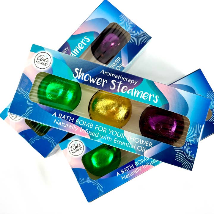 Ani’s Market LLC - Wholesale Shower Steamer/Bomb - Aromatherapy Shower Steamer Gift Box4