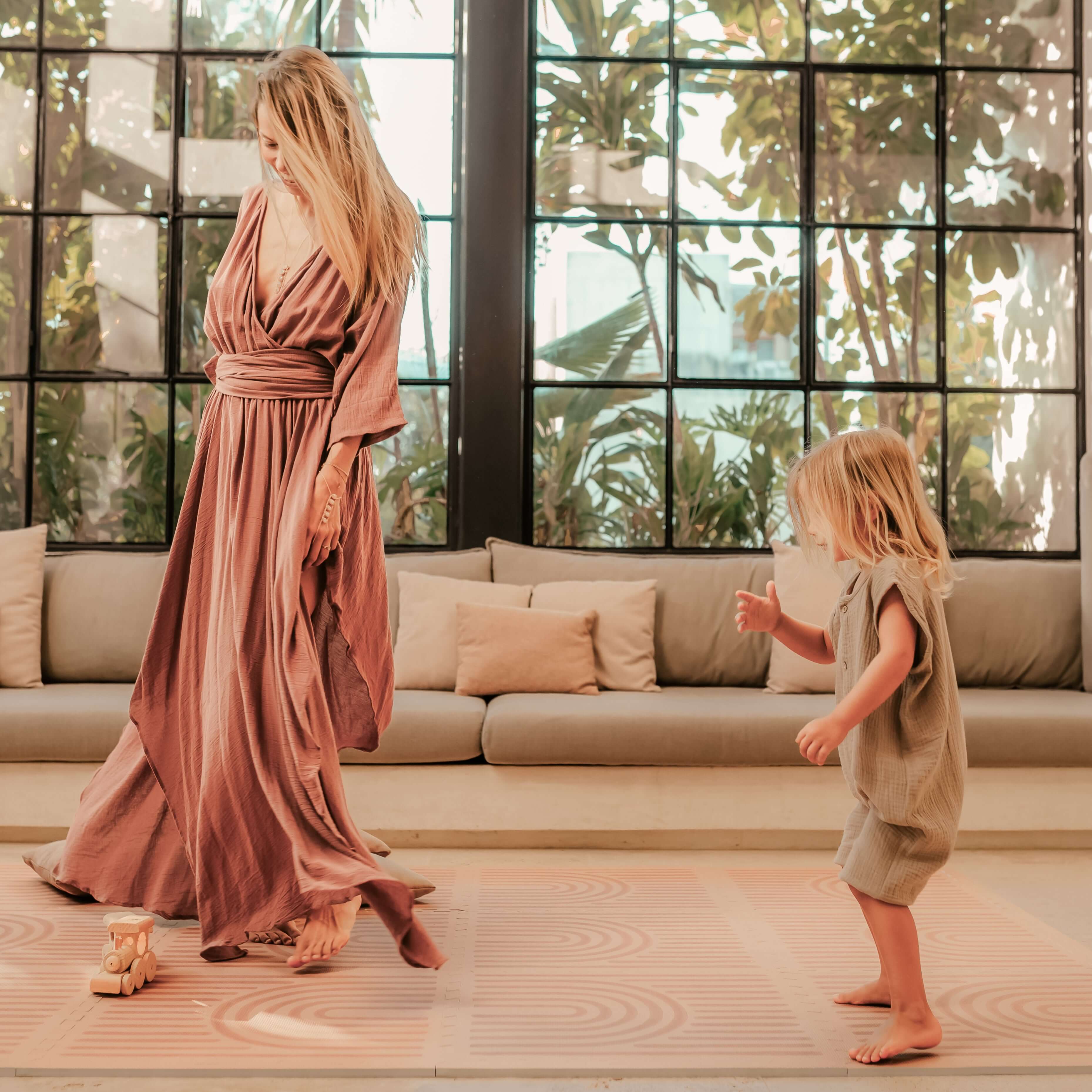 Toddlekind – wholesale Play mat – Kids & baby – Haven Playmat | Linear - Mineral7