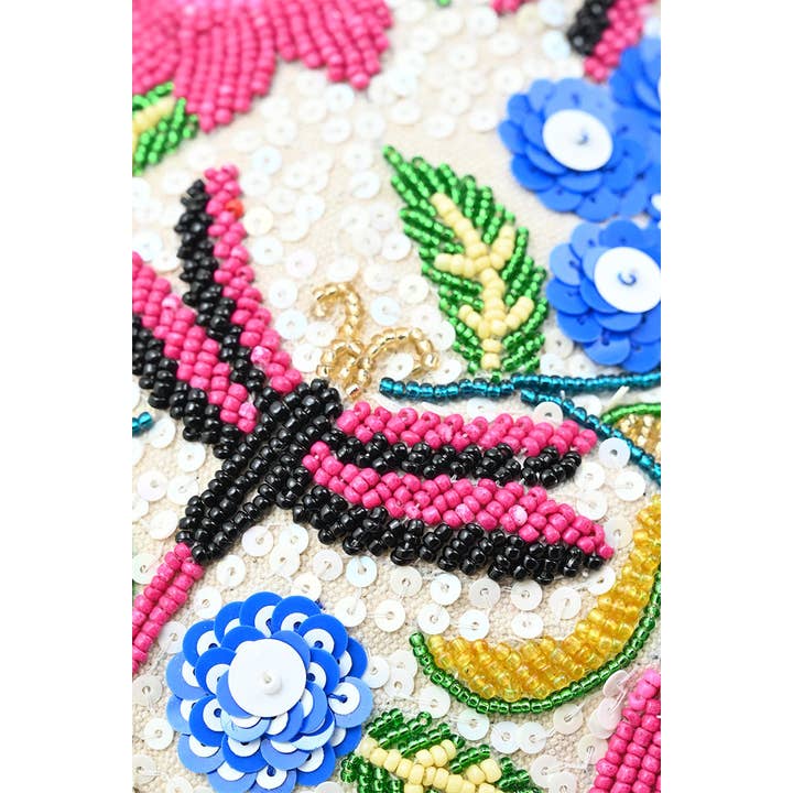 America & Beyond - Wholesale Top Handle Bag - Women's - Dragonfly Dreams Kashmiri Satchel