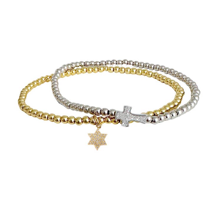 Love, Lisa - Wholesale Anklet - Star of David Ankle Bracelet
