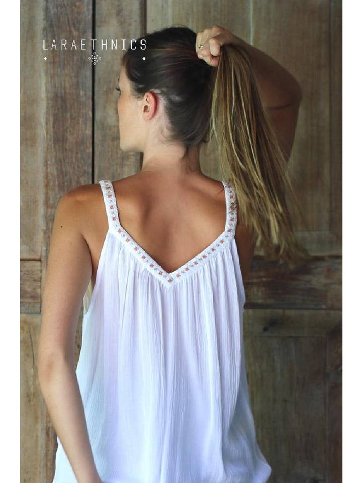 LARA ETHNICS - Wholesale Blouse – Women’s - TANK TOP - JAMU8