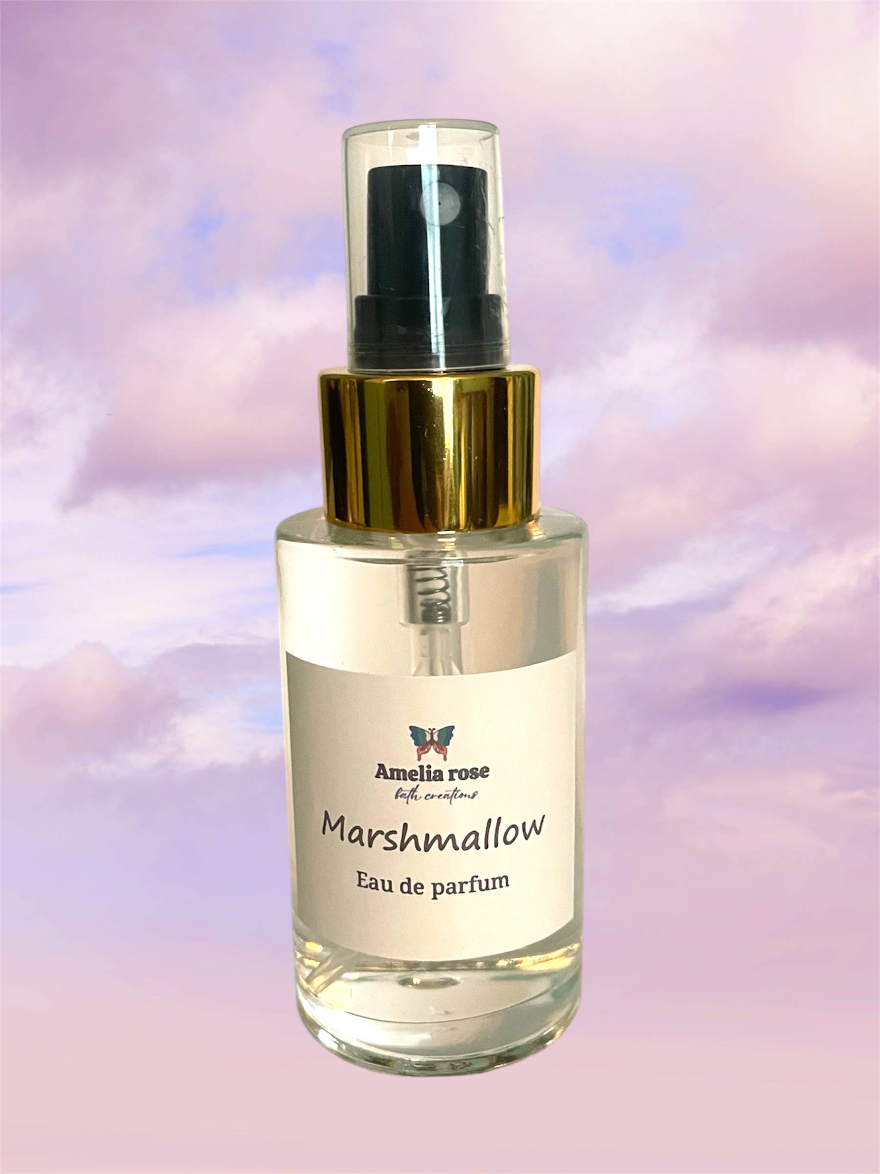 Amelia rose bath creations – Engroshandel Parfume/eau de toilette – Marshmallow 50ml Eau de parfum kvinders duft