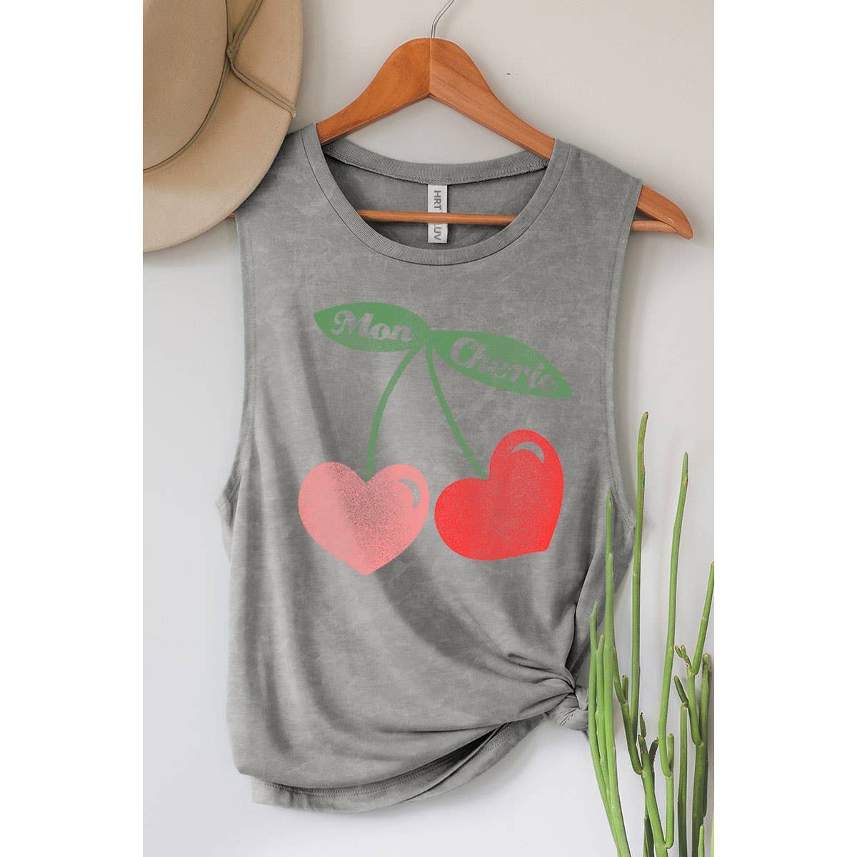 HRTandLUV - Wholesale Tank Top - Women's - MON CHERIE MINERAL GRAPHIC TANK TOP1