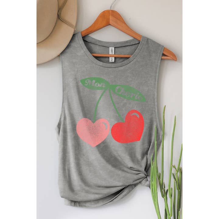 HRTandLUV - Wholesale Tank top – Women′s - MON CHERIE MINERAL GRAPHIC TANK TOP1