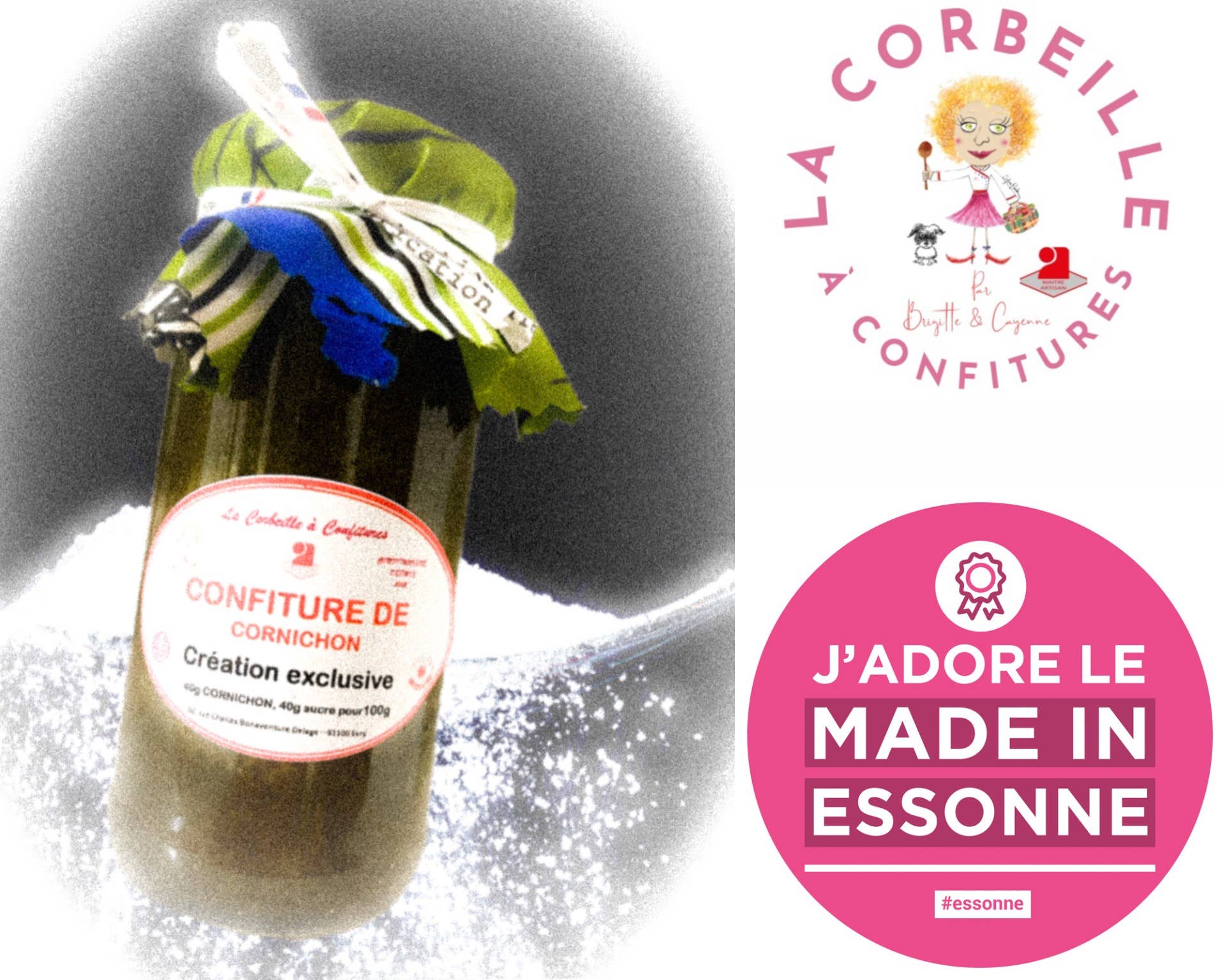 La corbeille à Confitures – Großhandel Marmelade/Gelee – Gurkenmarmelade1