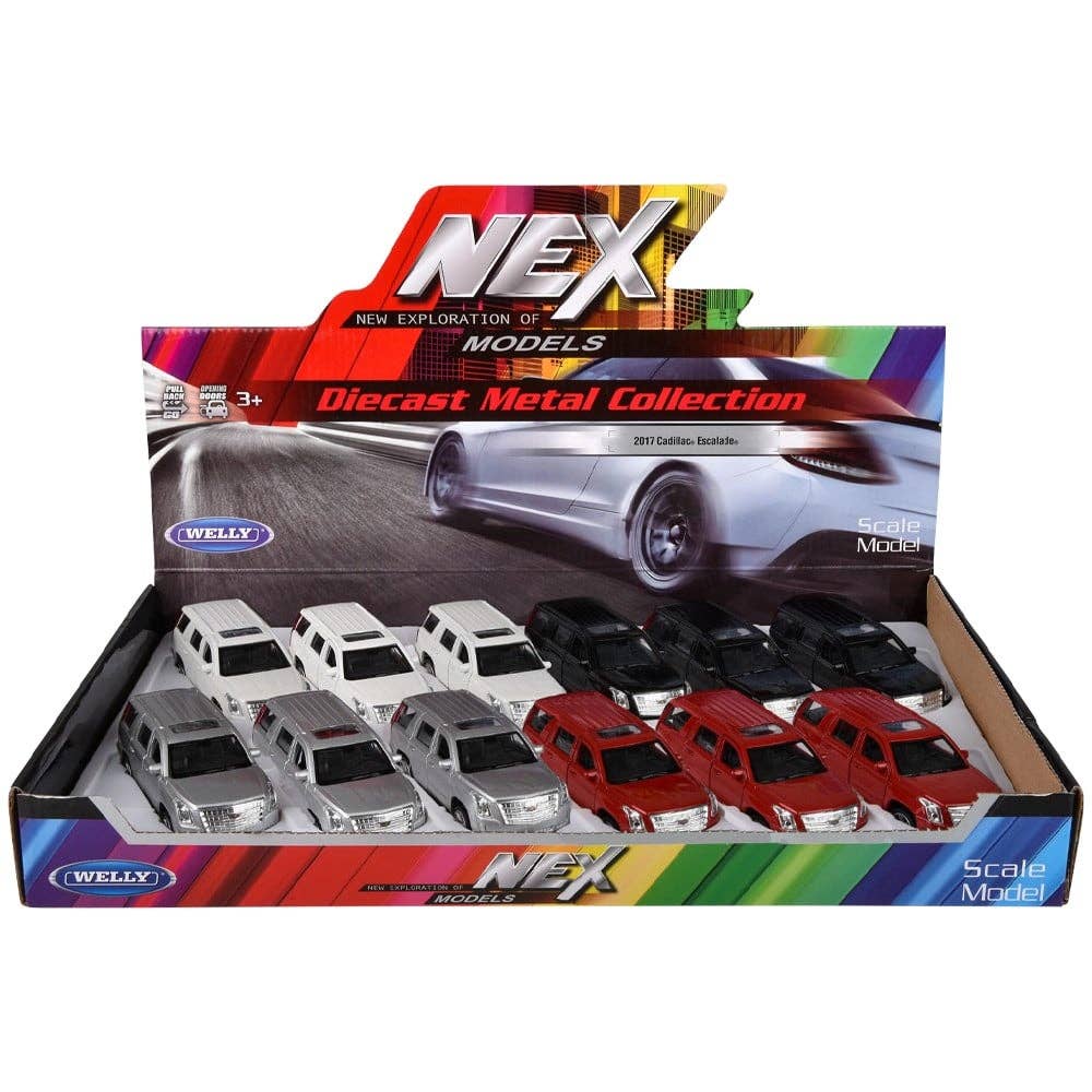 La Luna Bella - Toys - Wholesale Toy Car/Truck - Kids - 4.75" 2017 Cadillac Escalade With Sunroof - LLB Toys4