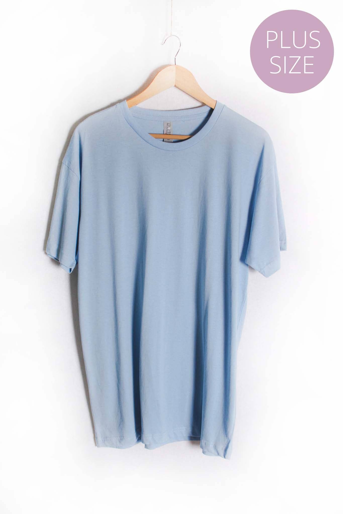 Good Stuff Apparel - Wholesale T-Shirt - Men's - Men's Big & Tall Short Sleeve Crewneck Solid Top0