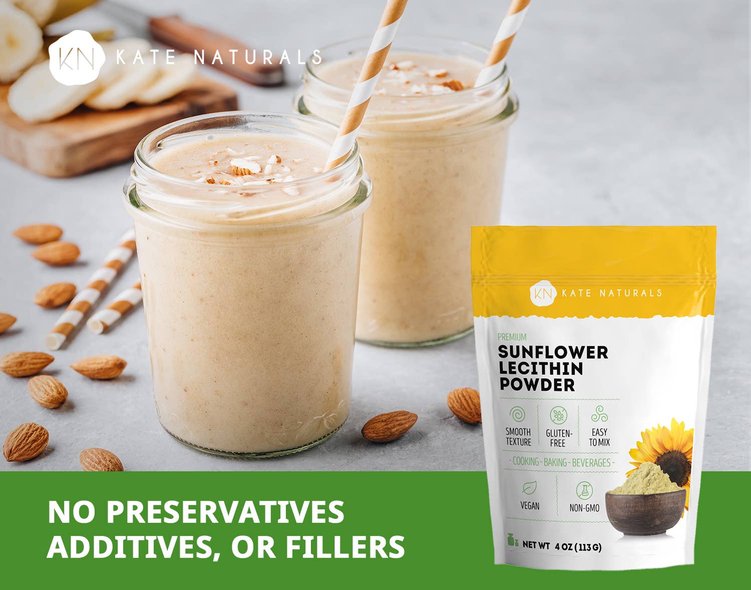 Kate Naturals - Wholesale Protein/Superfood Powder - Sunflower Lecithin Powder5