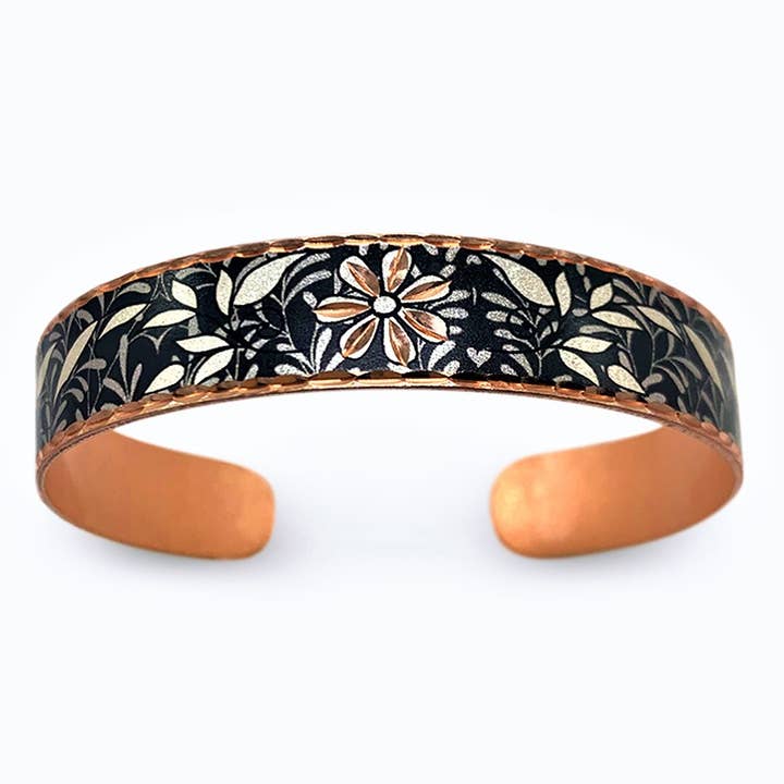BNF 11 Flower Narrow Bracelets for wholesale by COPPER ARTS INC.