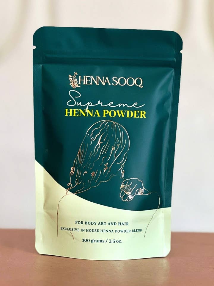 Supreme Henna Powder - In House Blend for wholesale by Henna Sooq