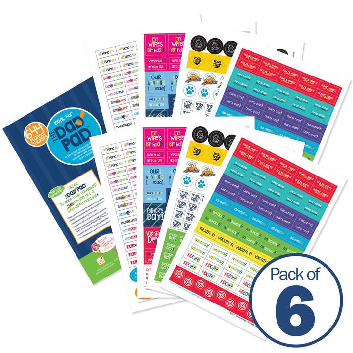 Planner Stickers for Honey-Do Tasks & Events | Pack of 6 for wholesale by Denise Albright®