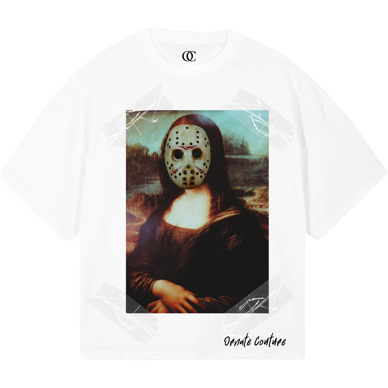 Ornaté Couture - Venta al por mayor Camiseta estampada - Unisex - Camiseta Mona Lisa x Jason2