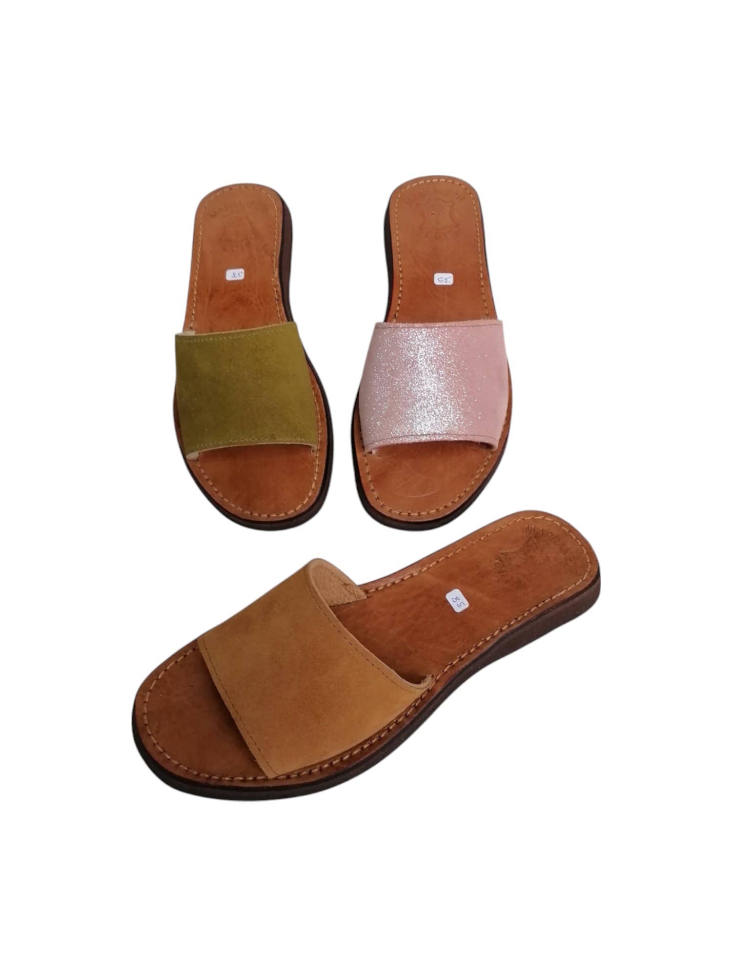 HandHappiness – wholesale Sandals – Women's – Moroccan leather sandals, Women's leather sandals.3