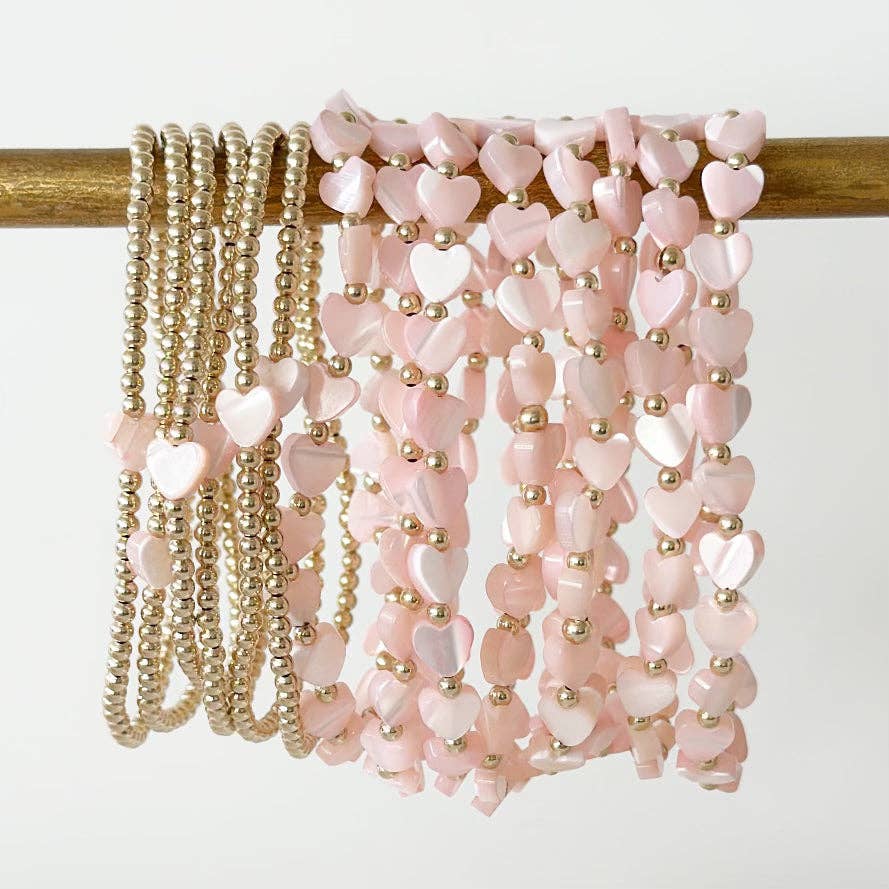 Jeny Baker Designs - Wholesale Beaded Bracelet - Pippa Sweet Pink Bracelets1