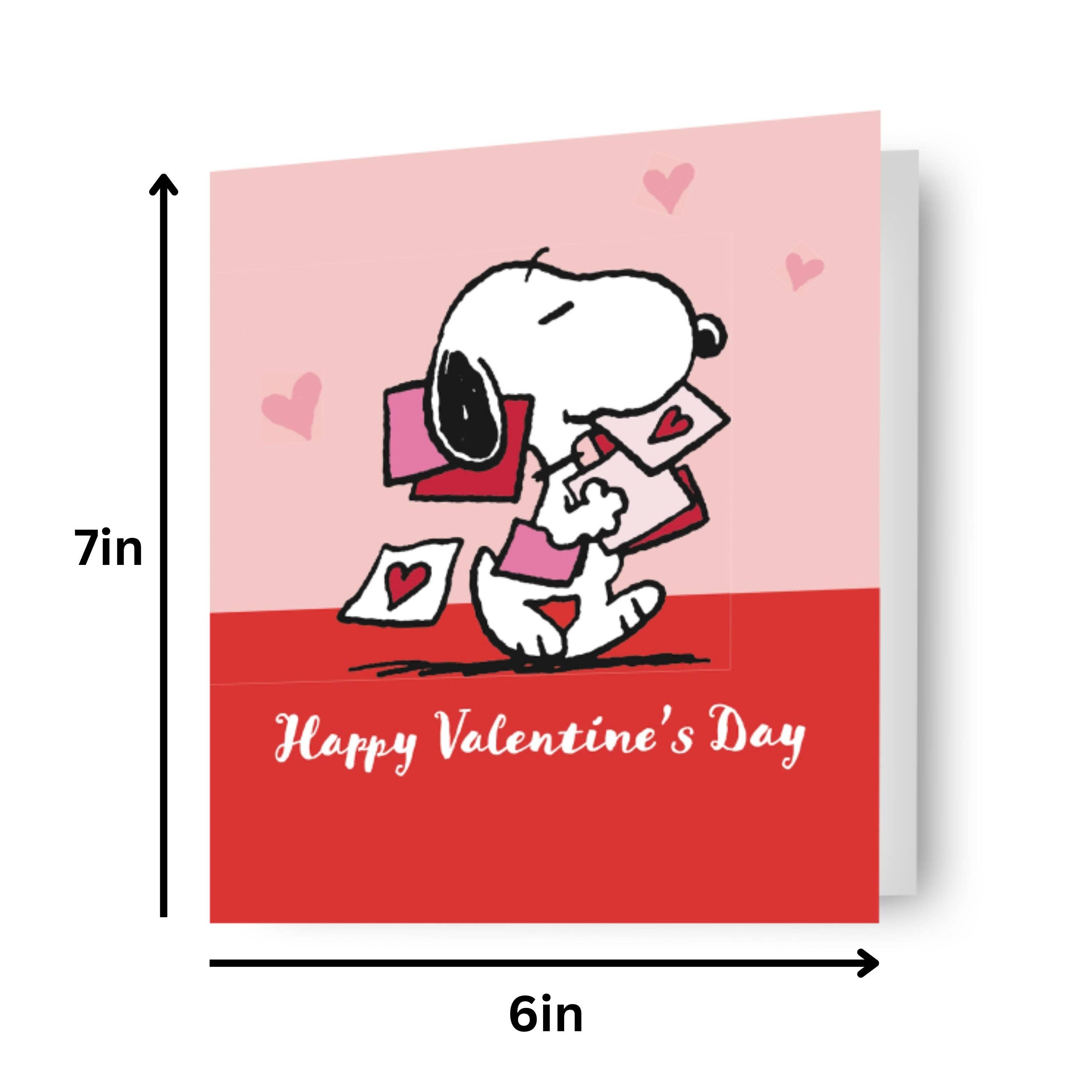Danilo Promotions Ltd – wholesale Valentine's Day card – Peanuts Valentine's Day Card1