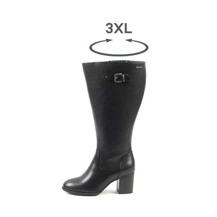Gabylou - Wholesale Boots - Women's - Wide Calf Boots 3XL - Romy Model6