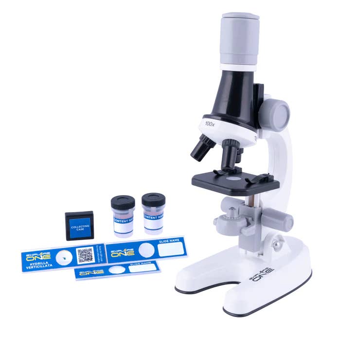 Explore Scientific - Wholesale Toy Set - Kids - Explore One 100x-1200x Microscope Set