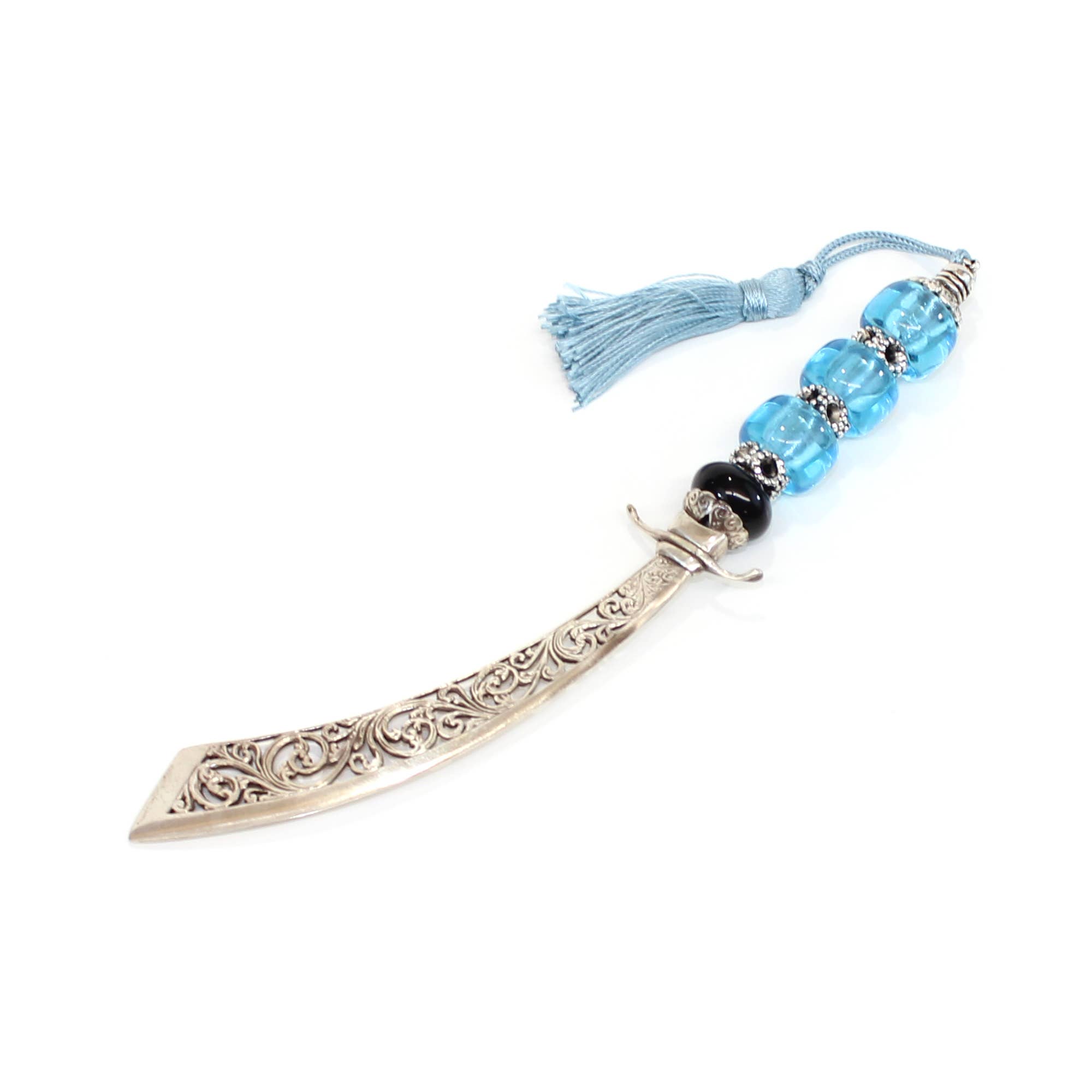 San Lorenzo Design – wholesale Letter opener – Murano Glass 'SABER' Letter Opener with Cotton Bow, Handmade1