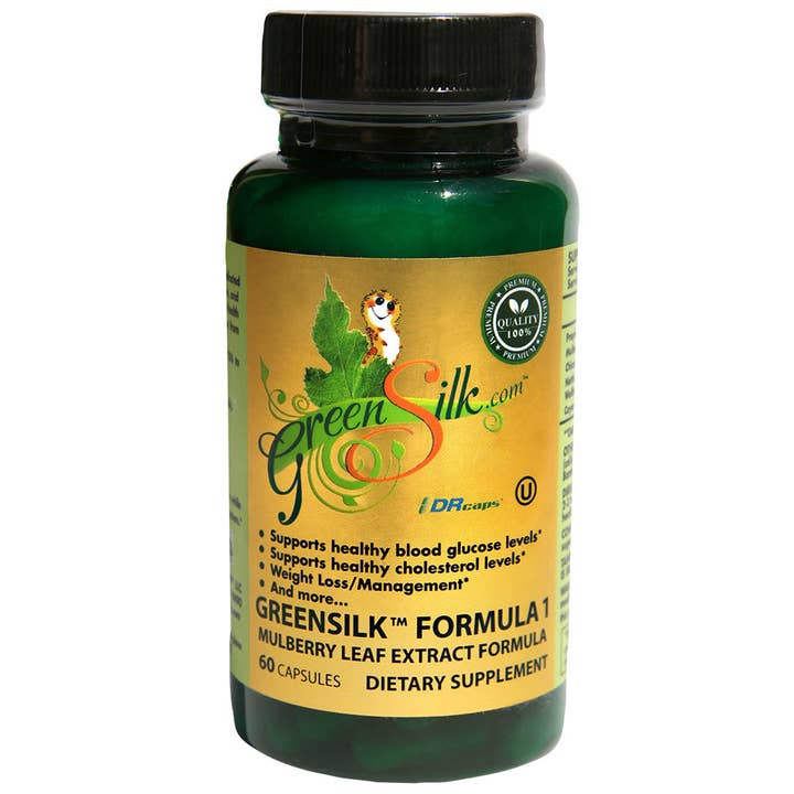 Complément alimentaire GreenSilk Formula #1 Mulberry Leaf pour la vente par GreenSilk LLC