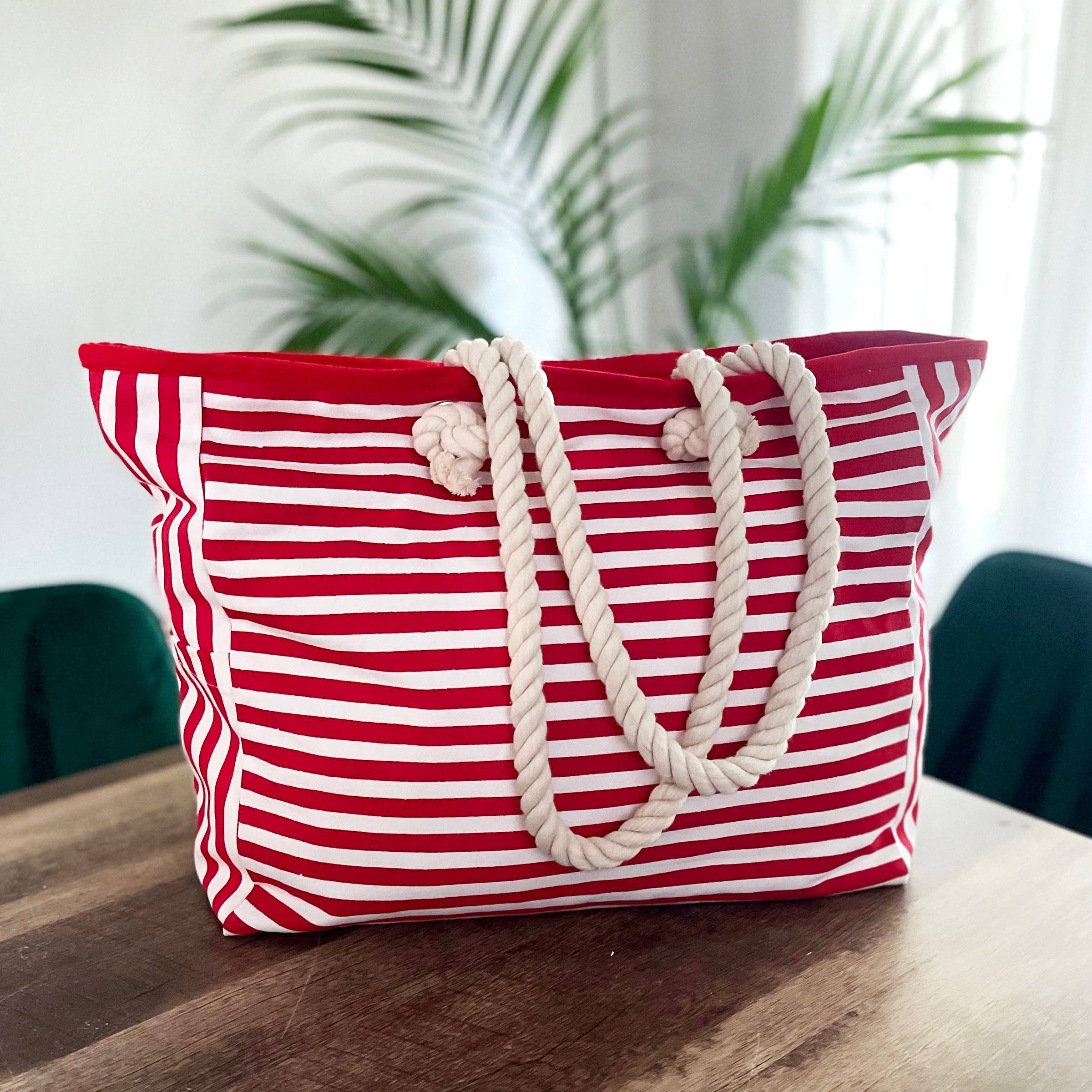 YOUZEY - Wholesale Tote Bag - Women's - Harbor Tote - Red0