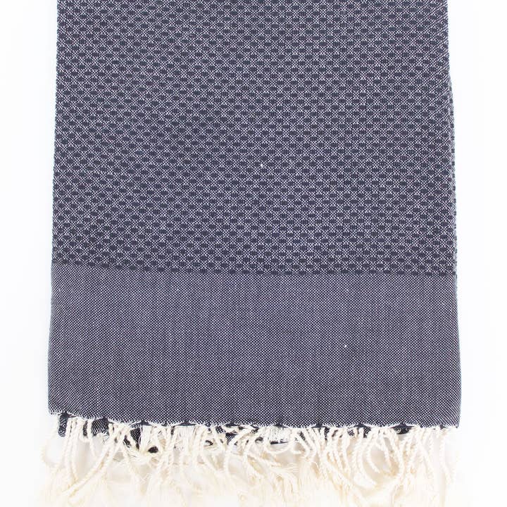 Scents and Feel – wholesale Badhandduk – Fouta-handduk i bikaksmönster - enfärgad10