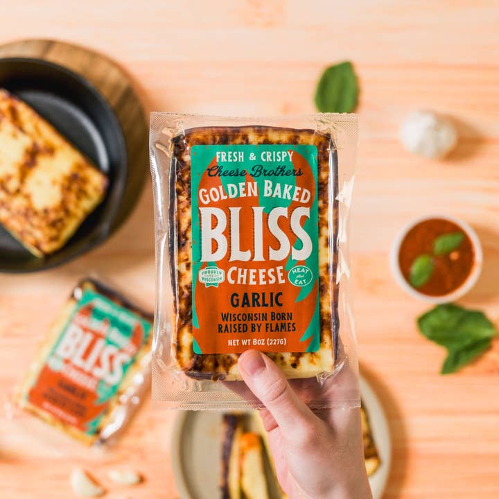 Cheese Brothers - Wholesale Cheese - Garlic Golden Baked Bliss Cheese4