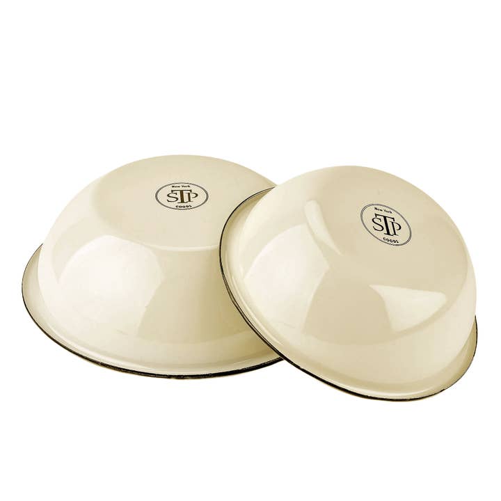 STP - Wholesale Bowl - Ivory Vintage Enamel Bowl7