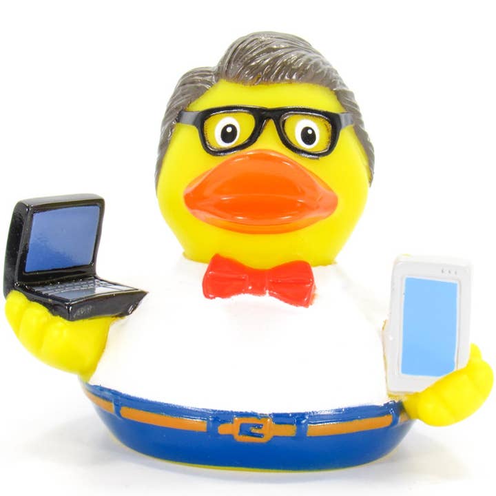 Ducks in the Window - Wholesale Bath Toy - Baby - Teacher Professor Rubber Duck