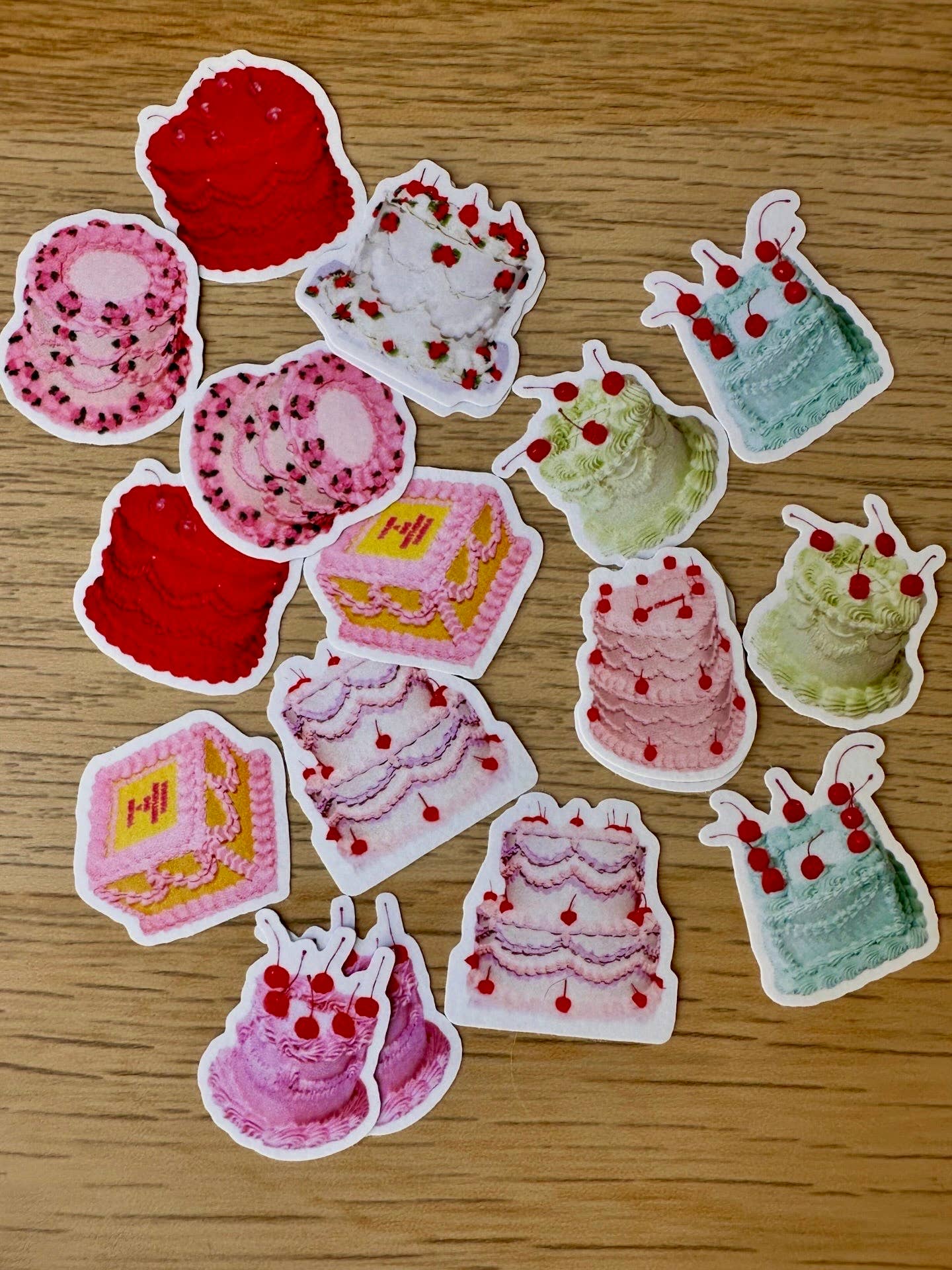 Shellflower - Wholesale Sticker - Cakes Washi Flake Stickers 2