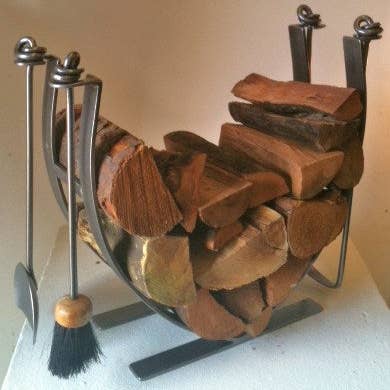 Jacobean Fireside Set for wholesale by Belltrees Forge