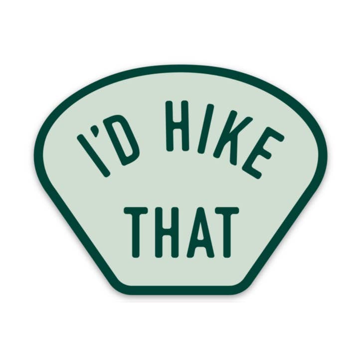 Keep Nature Wild - Wholesale Sticker - I'd Hike That | Sticker0