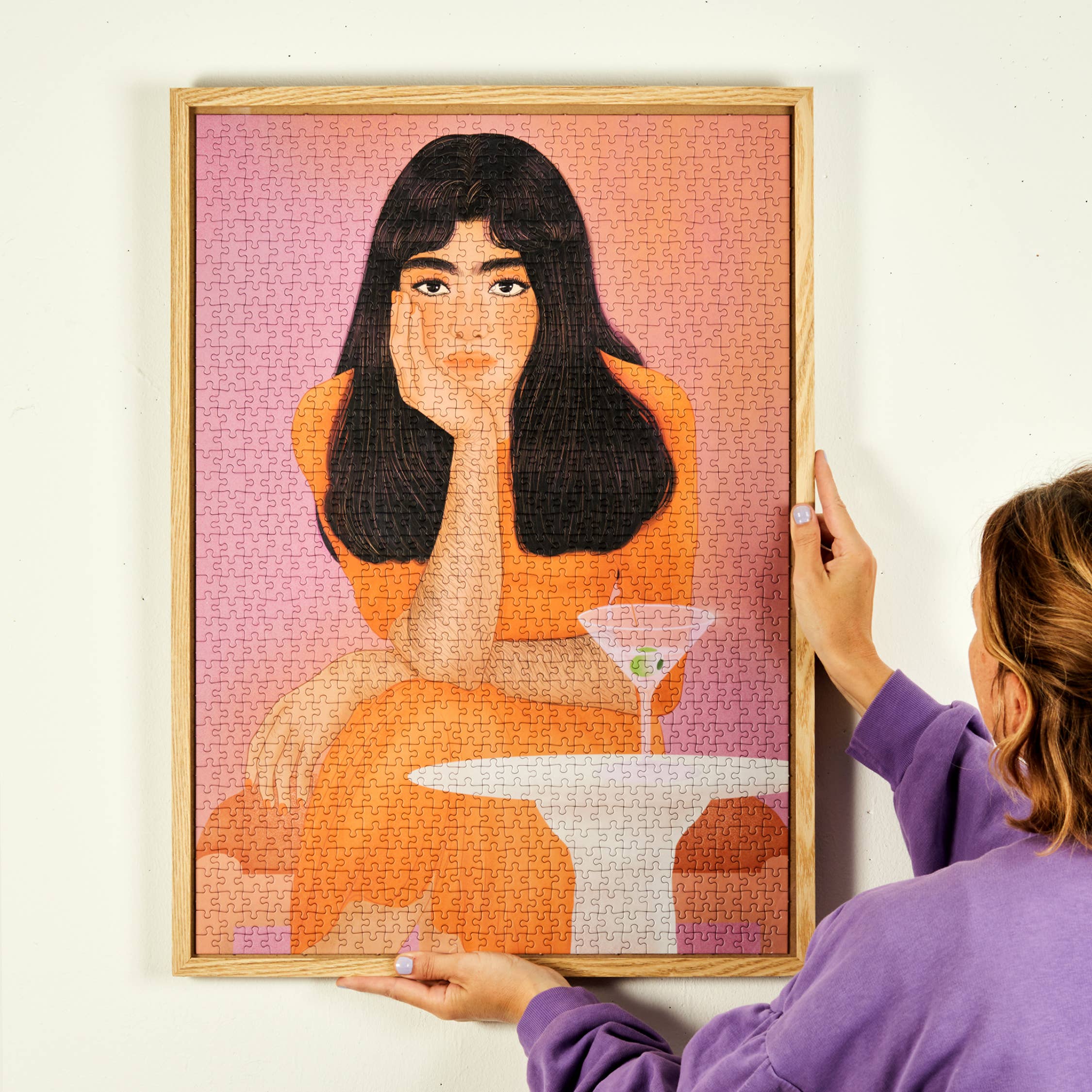 Wonderpieces - Wholesale Puzzel - Volwassene - Puzzel »Staring into the Void« | Illustratie Elif Küçük6