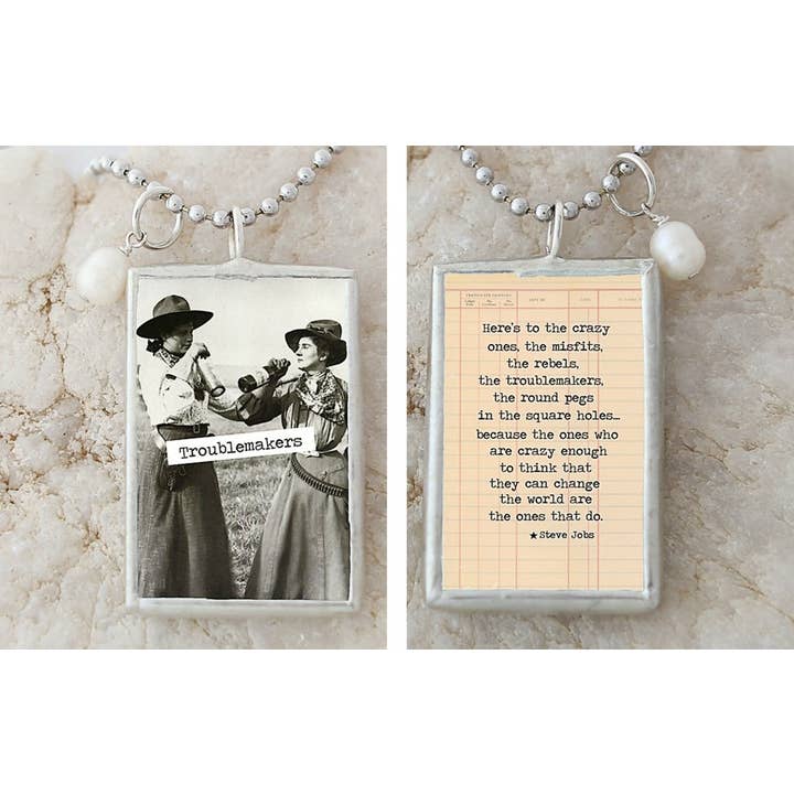Troublemakers Necklace for wholesale by Jennifer Dahl Designs LLC