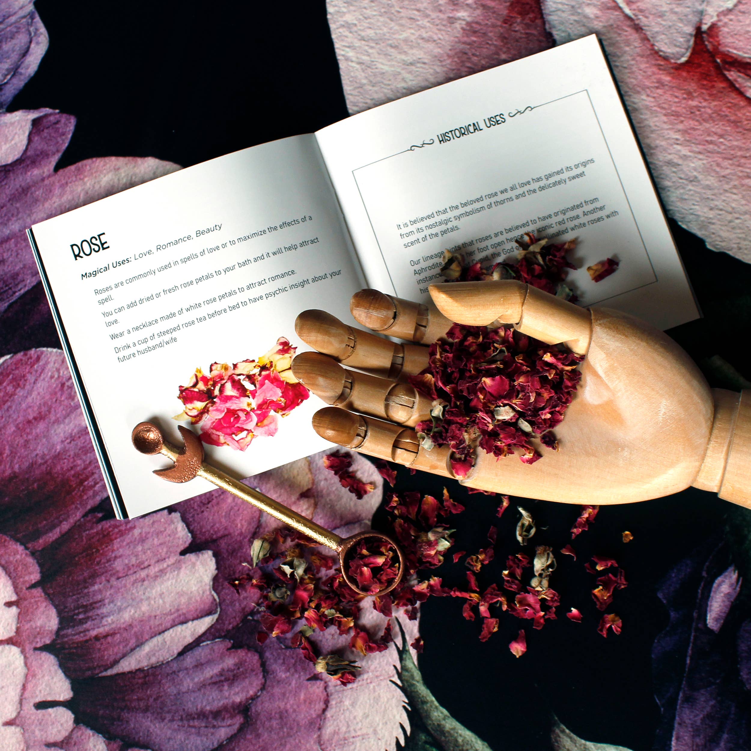 Blessed Ember – wholesale Kropp, sinne och själ – Witchy Gåvor Häxkonst Kit Spell Book3