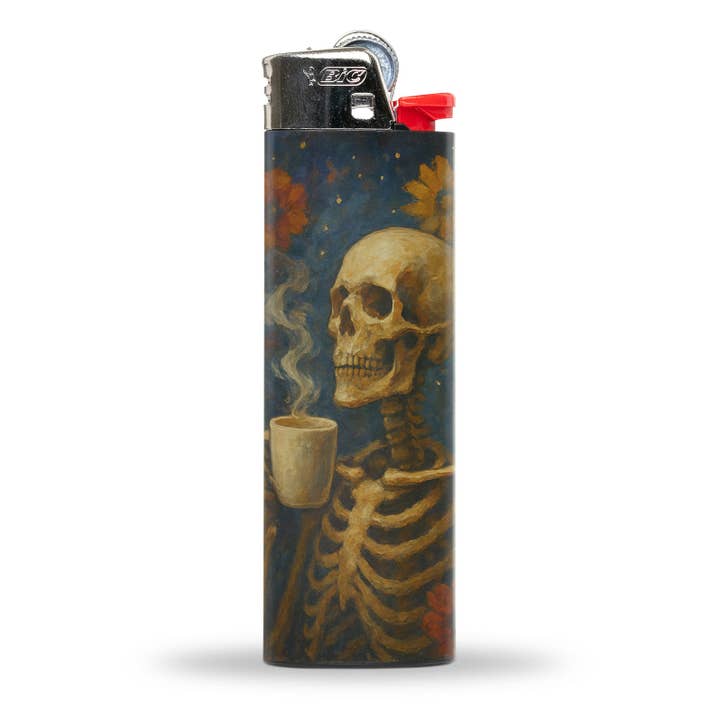 Coffee After Death Lighter for wholesale by Shady Front