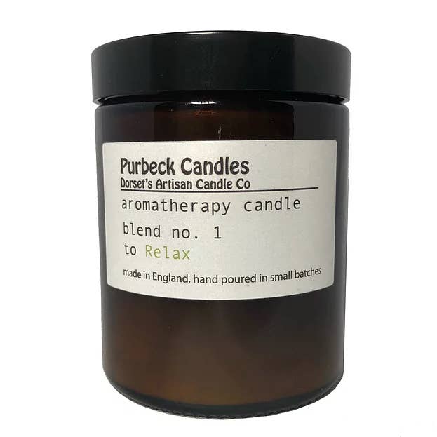 Purbeck Candles - Wholesale Jar/Filled Candle - Aromatherapy Range Candle in Jar - To Relax7