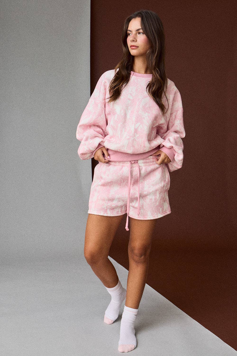 Papermoon - Wholesale Activewear Set - Women's - PX50791 - Woodland Camo Crewneck Set25